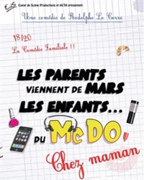 Les parents viennent de Mars, les enfants du McDo !