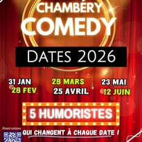 SOIREE HUMOUR ET SPECTACLE A CHAMBERY SALLE JEAN RENOIR
