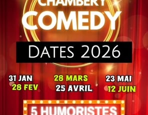 SOIREE HUMOUR ET SPECTACLE A CHAMBERY SALLE JEAN RENOIR