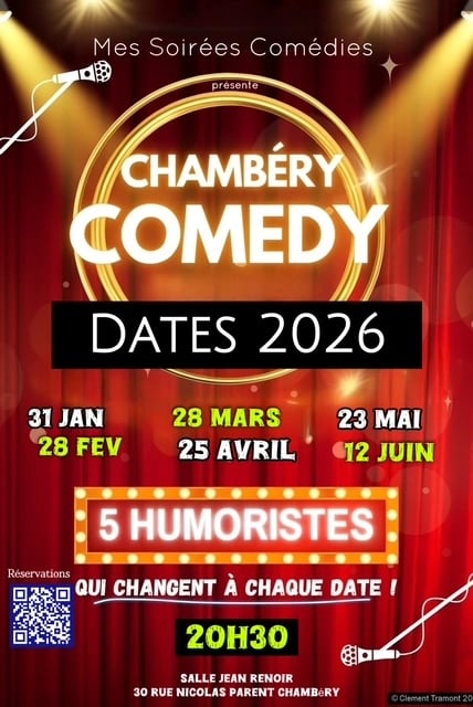 CHAMBERY COMEDY: la soirée de l'humour
