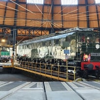 Visite du CIAP de la rotonde SNCF et des anciennes locomotives
