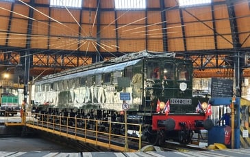 Visite du CIAP de la rotonde SNCF et des anciennes locomotives