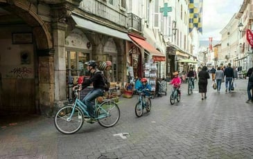 Découverte du centre historique de Chambéry à vélo