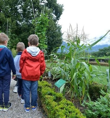La visite des 2-3 ans : Le jardin des Charmettes