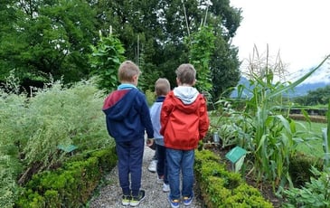 La visite des 2-3 ans : Le jardin des Charmettes