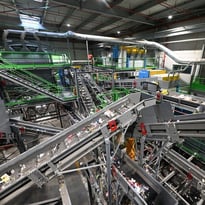 Visite du centre de tri de Chambéry