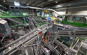 Visite du centre de tri de Chambéry
