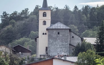 Description des peintures du chœur de l'église Sainte-Agnès