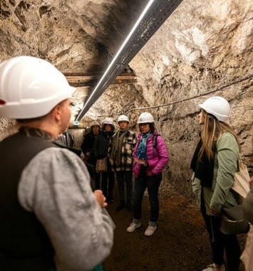 Visite guidée de l'abri antiaérien Nézin, Albert Perriol