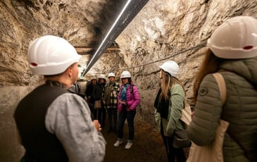 Visite guidée de l'abri antiaérien Nézin, Albert Perriol