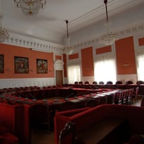 Visite de la salle des délibérations