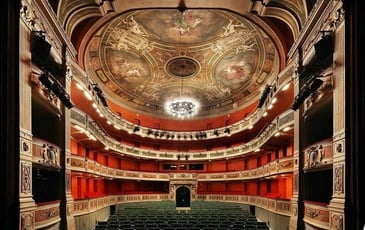 Découverte de la grande salle du théâtre Charles Dullin