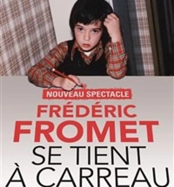 Frédéric Fromet se tient à carreau