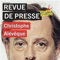 Christophe Alévêque dans Revue de presse