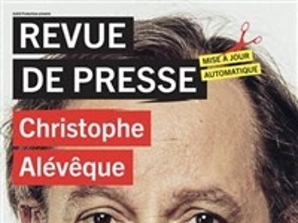 Christophe Alévêque dans Revue de presse