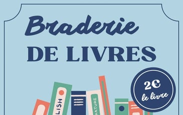 Braderie de livres - Bibliothèque municipale Lamartine