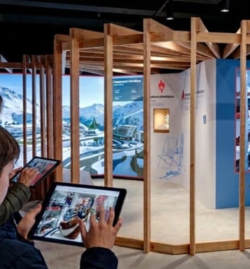 Visite virtuelle des collections nationales olympiques via l'outil micro-folies