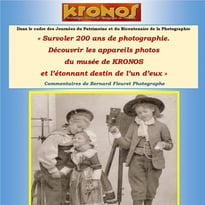 Survoler 200 ans de photographie. Découvrir les appareils photo du musée Kronos et l'étonnant destin de l'un d'eux