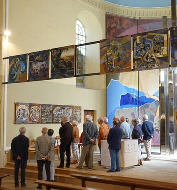 Œuvre Contemporaine d'Art Sacré, Eglise St Jean de Chevelu