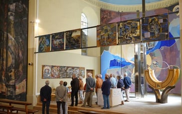 Œuvre Contemporaine d'Art Sacré, Eglise St Jean de Chevelu
