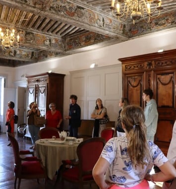 Visite guidée du château de Manuel de Locatel