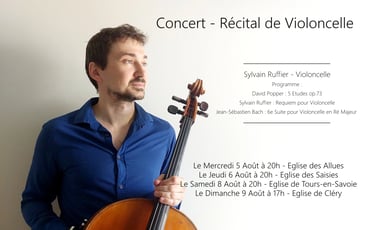 Concert - Récital de violoncelle