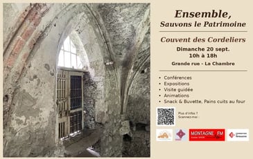 Visite guidée du couvent des Cordeliers de la Chambre