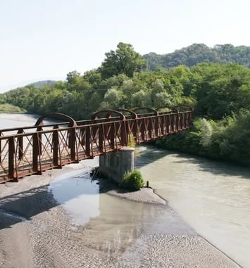 Visite guidée du pont des Anglais à Cruet