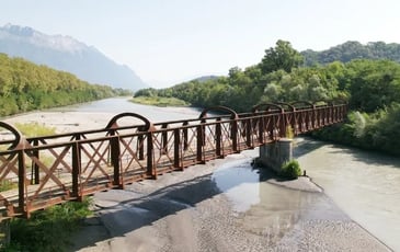Visite guidée du pont des Anglais à Cruet