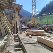 Visite de la scierie d'Arêches