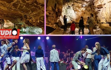 Visite de la grotte supérieure et concert