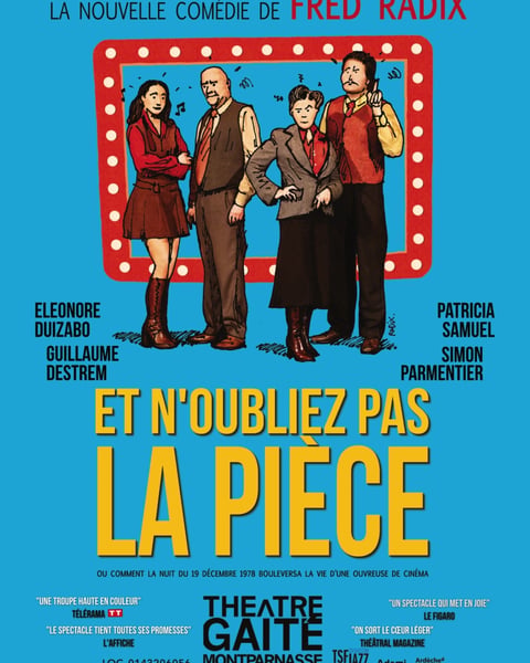 Et n'oubliez pas la pièce (de Fred Radix) à La Ravoire