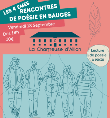 Rencontres de poésie en Bauges, quatrième édition