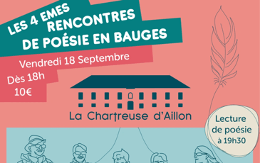Rencontres de poésie en Bauges, quatrième édition