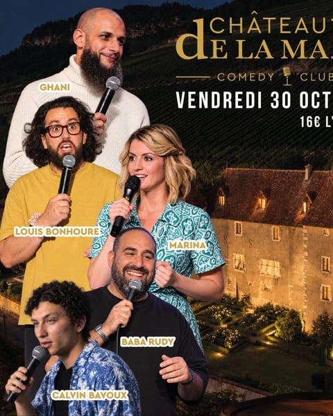 Comedy Club au Château de la Mar